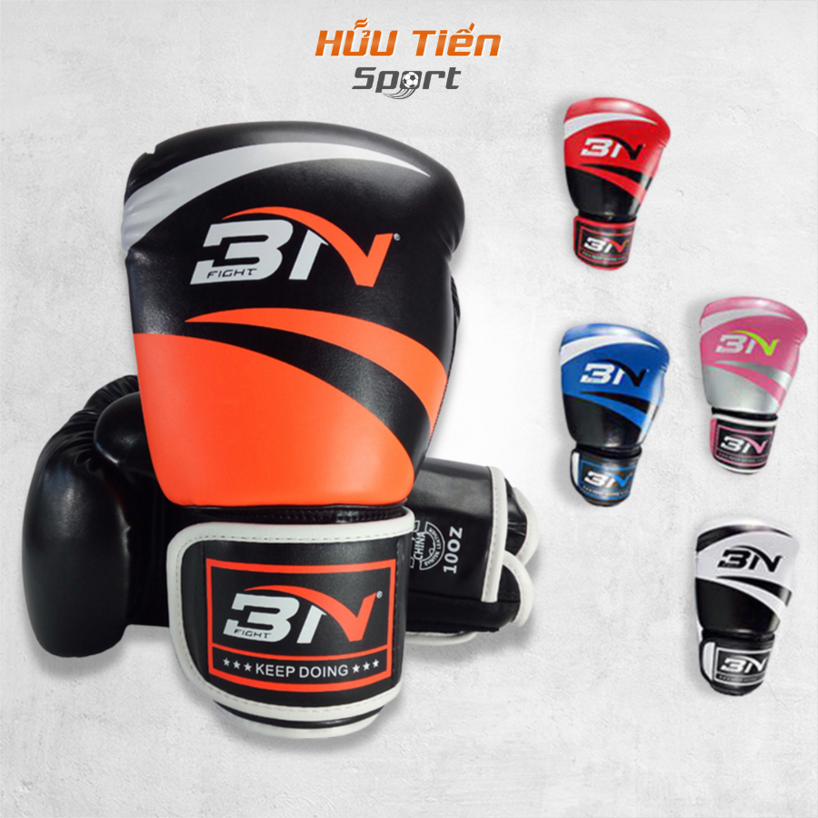 Găng tay boxing bn, bao tay quyền anh đấm bốc mma bn cao cấp đủ màu đủ size chính hãng