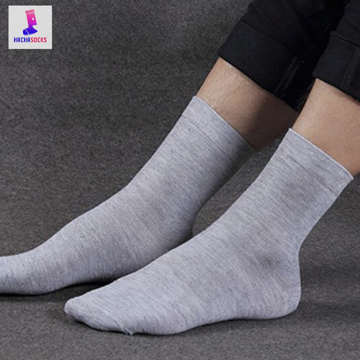 Vớ trơn nam thoáng khí đi giày tây