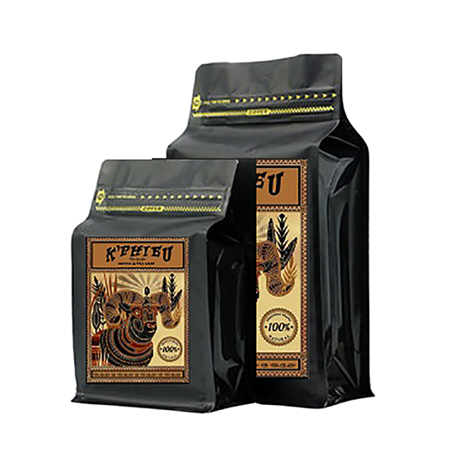 Cà phê rang xay cầu đất 100% túi 500g +tặng túi nhỏ 250gr cùng loại