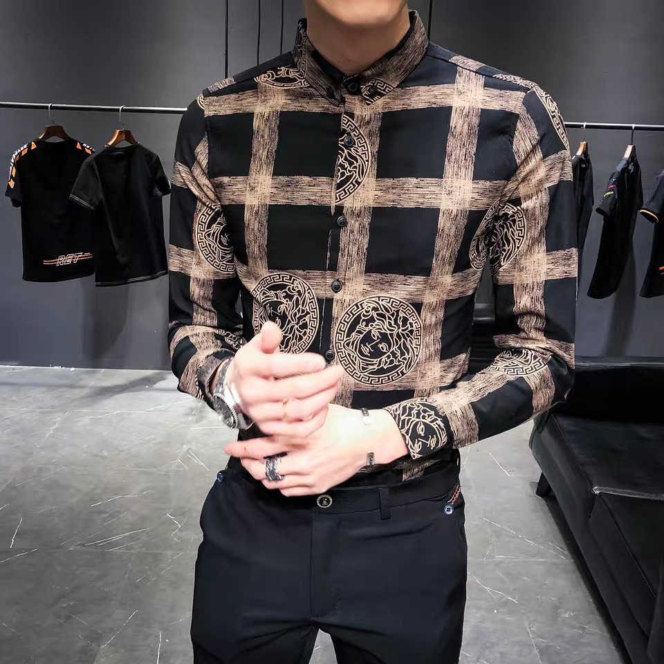 Áo sơ mi nam nữ lụa 3D cao cấp duyên dáng cho các cặp tình nhân