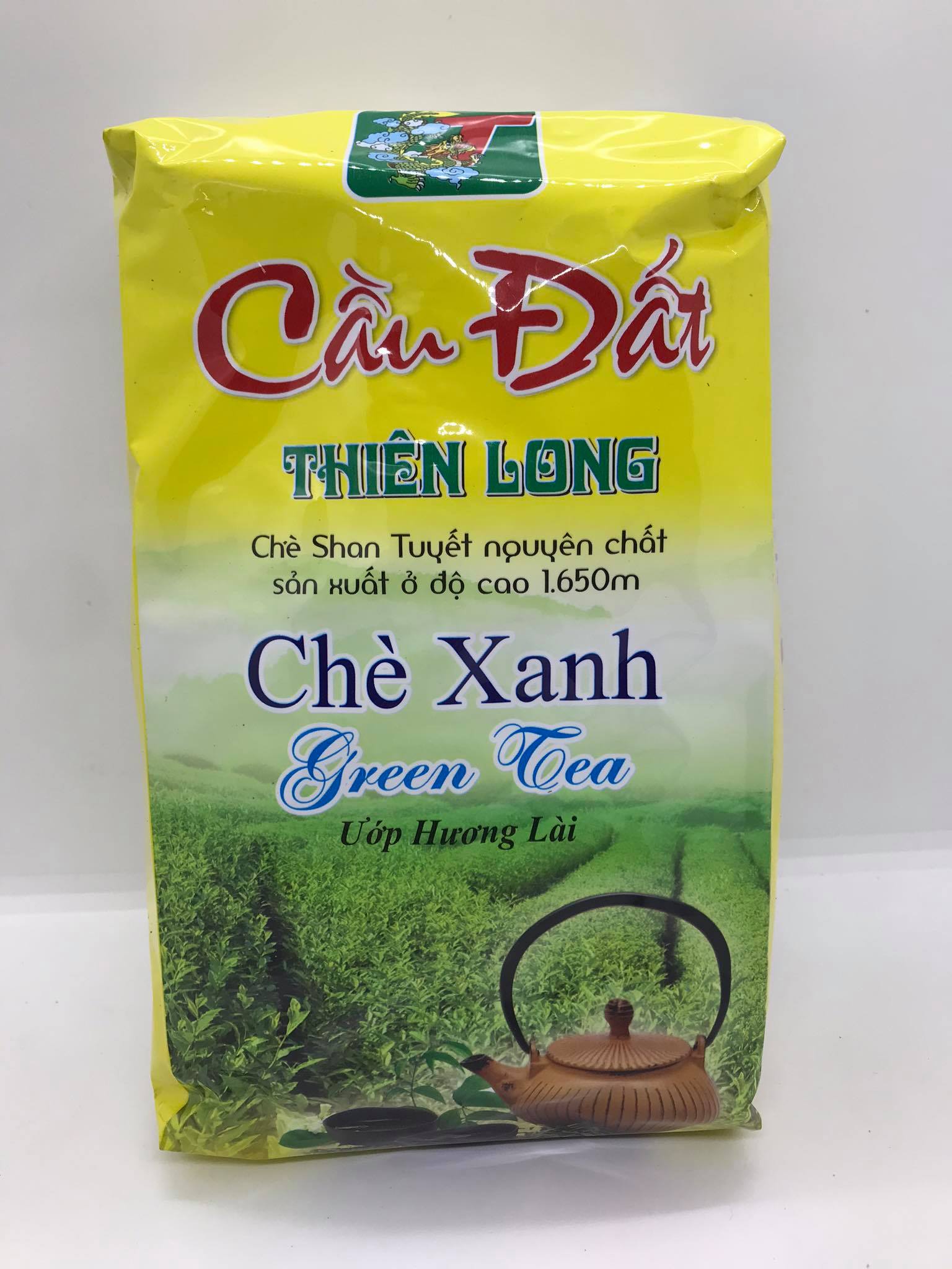 Combo 2 Gói Trà Xanh Cầu Đất Đà Lạt Gói 300g Đặc sản Đà Lạt/trà xanh sâm dứa Cầu Đất 2 gói *300g
