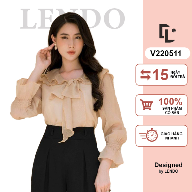 Áo sơ mi cổ bèo lendo cao cấp a220511