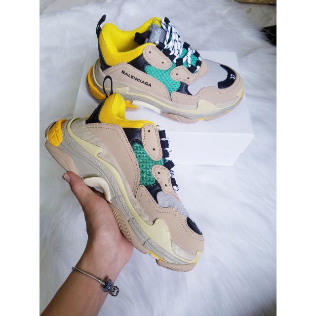 ??full box?? giày sneaker trips vàng xanh - giày thể thao trips vàng xanh nam nữ