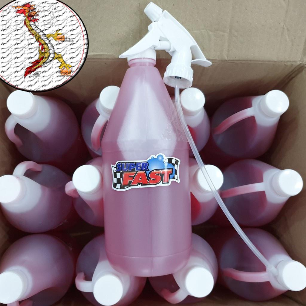 Nước tẩy rửa đa năng Super Fast Thái Lan, chai tẩy rửa vệ sinh đầu bò lốc máy Super fast siêu mạnh
