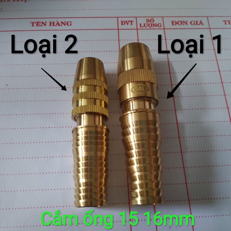 10 vòi xịt đồng rửa xe, tưới cây hãng DAL
