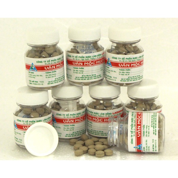 Combo 6  lọ Vân mộc hương lọ 80 viên