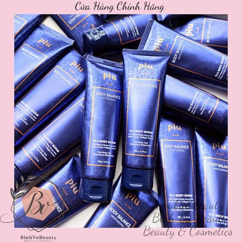 TẨY DA CHẾT CHO DA MỤN BODY DƯỠNG DA TRẮNG SÁNG PLU mới