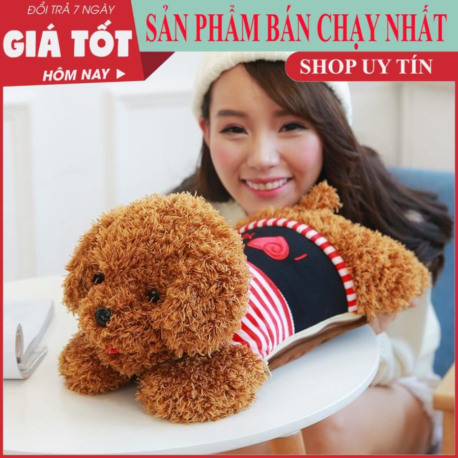 Túi sưởi- Túi sưởi hình thú - Túi sưởi túi chườm hình chú chó xù - Túi chườm sưởi ấm giảm đau hiệu quả hiệu, Túi sưởi, chườm nóng đa năng hình thú đáng yêu (Mẫu ngẫu nhiên)