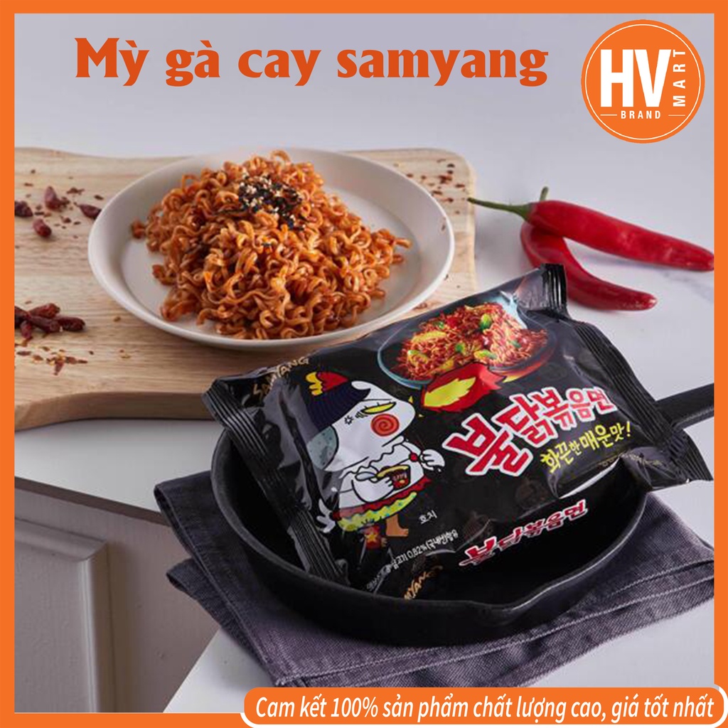 Mì gà cay samyang cấp độ 140g