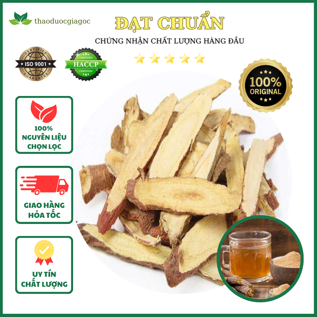 100gr cam thảo thái lát hàng loại 1