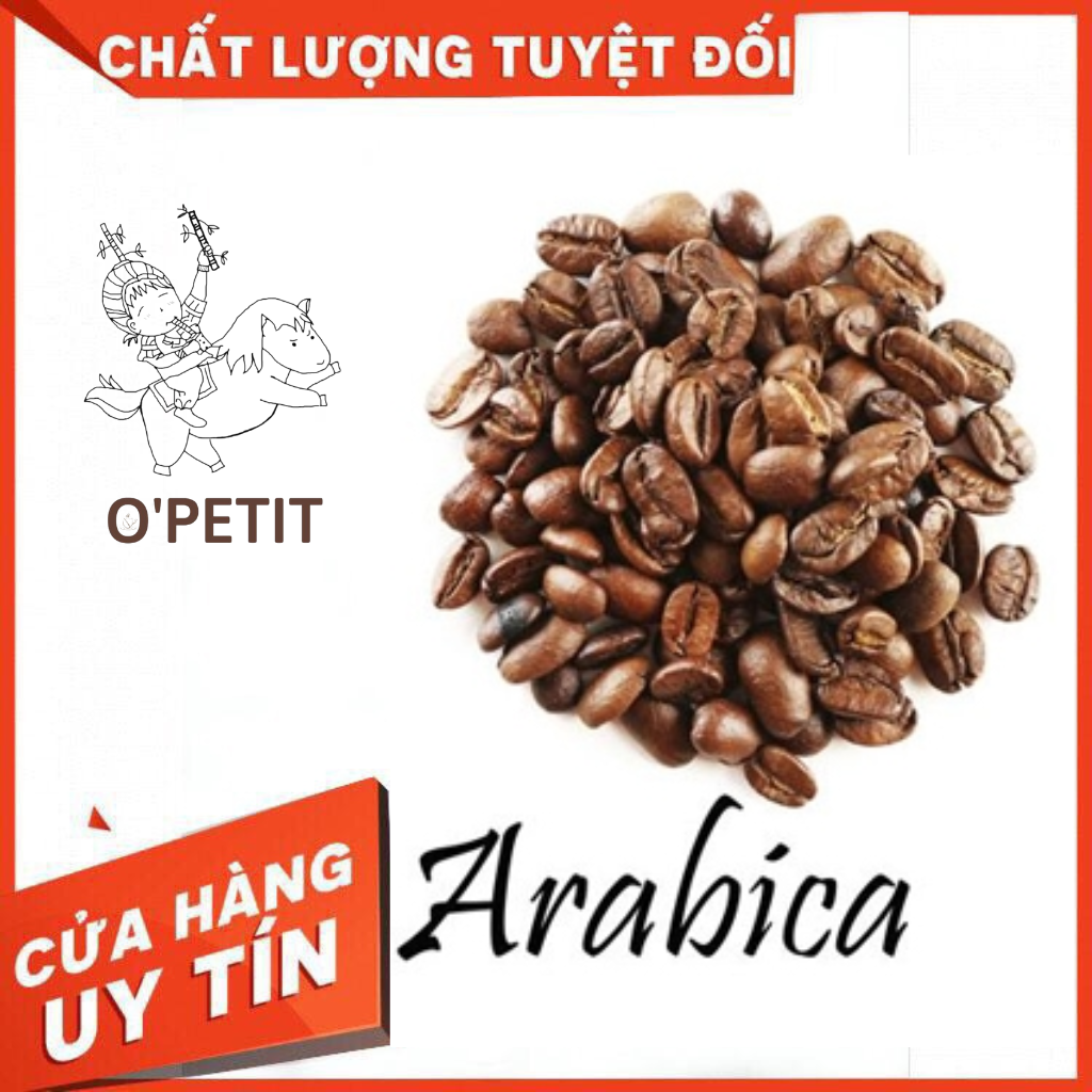 Cà phê rang mộc 100% Arabica O'Petit Cầu Đất  túi 1kg