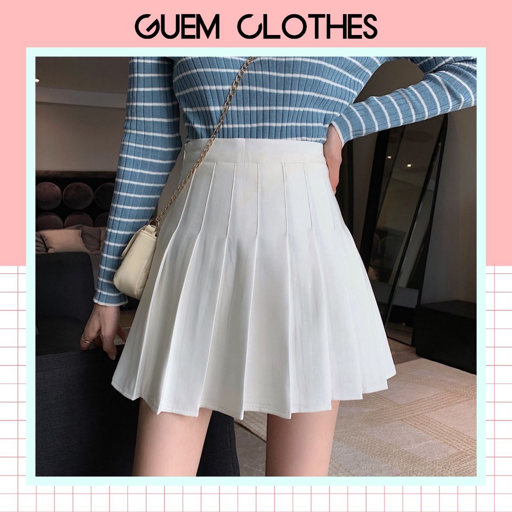 Chân váy tennis xếp ly chất vải cao cấp - thời trang nữ guem