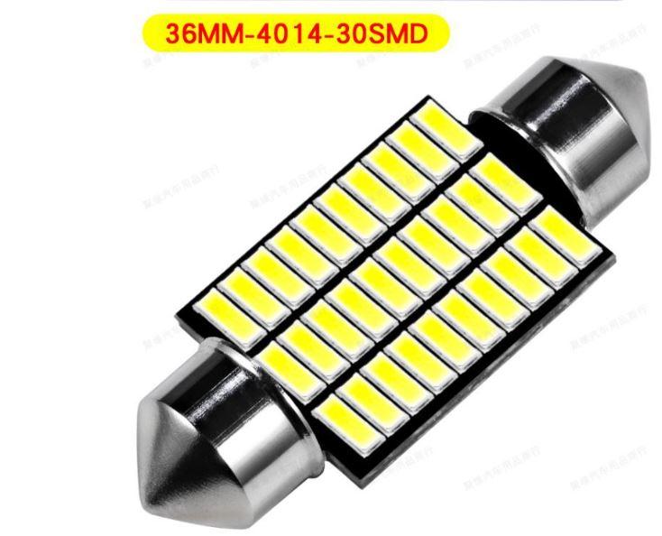 [HCM]bóng led trần ôtô  xe hơi 4014 sáng trắng 12V ( giá 1 bóng )