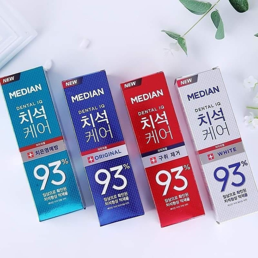 Kem đánh răng median dental iq làm sáng răng tuýp 120g