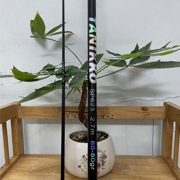 Cần câu cá bạo lực tanikko black 2 ngọn dài - 2.7m 🍅 cam kết giá rẻ chất lượng