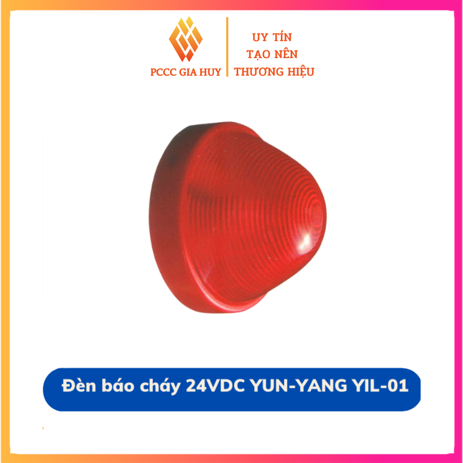 Đèn báo cháy 24vdc yun-yang yil-01