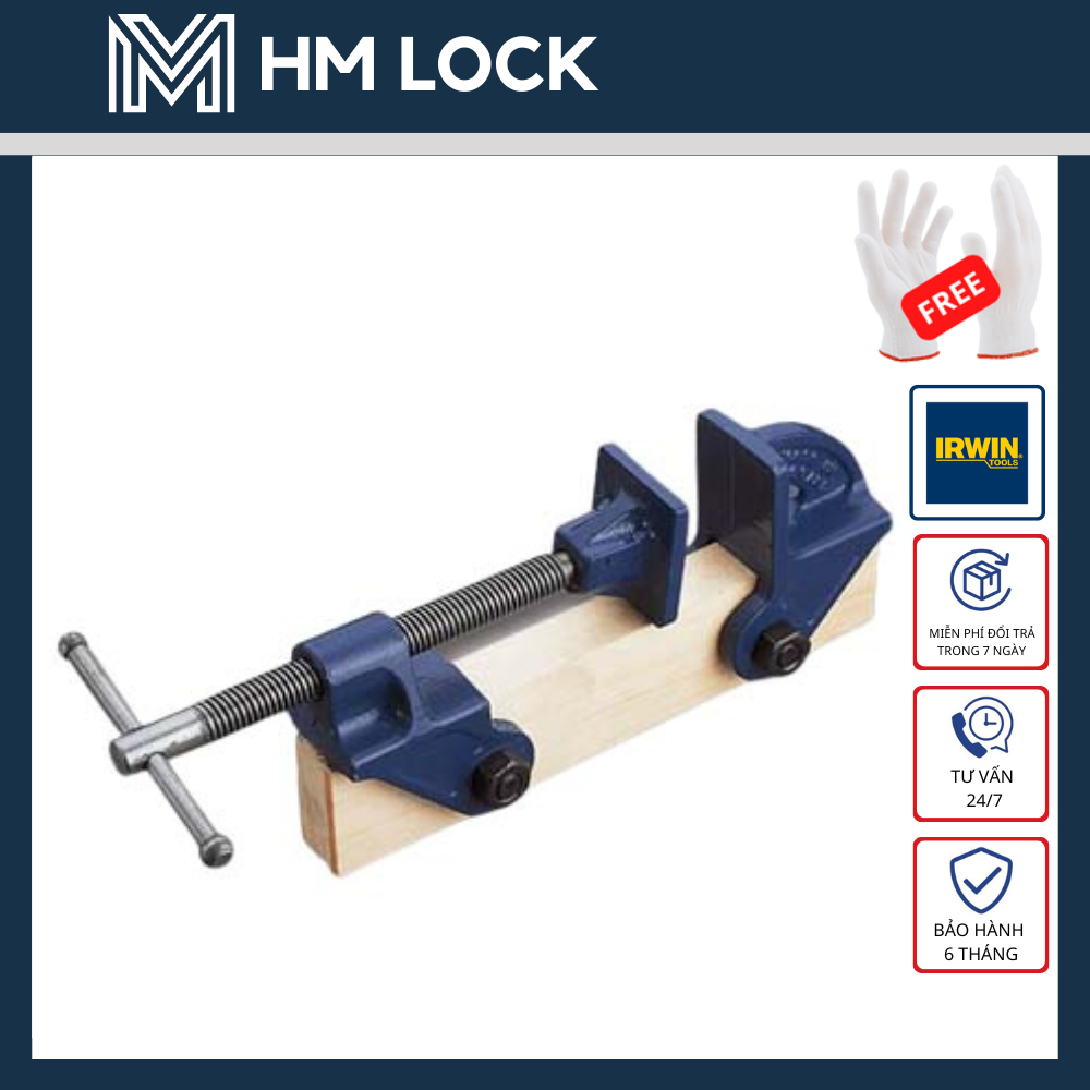 Kẹp gỗ cố định irwin 25*38mm - hàng chính hãng - mã: tm130 - hm lock