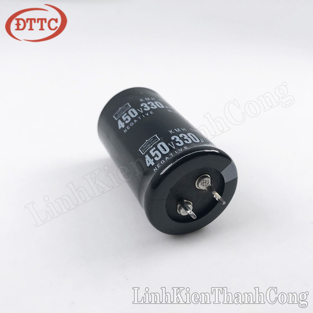 Tụ 330uf 450v chân cứng