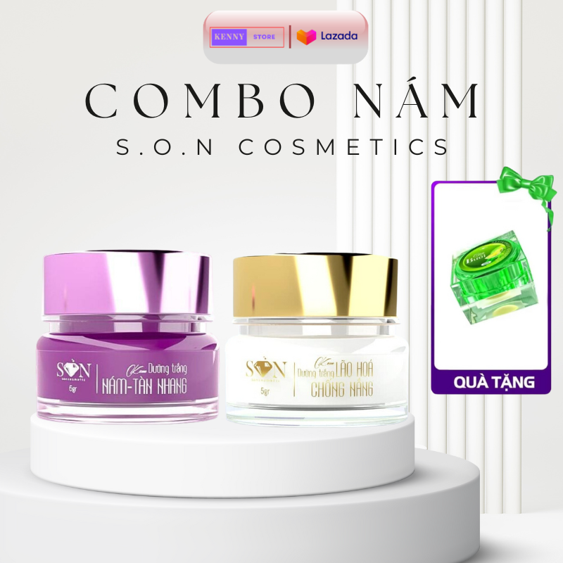 Combo kem face son nguyễn tiên giảm nám tàn nhang chính hãng 10g