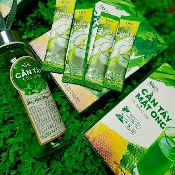 Cần tây mật ong giảm cân