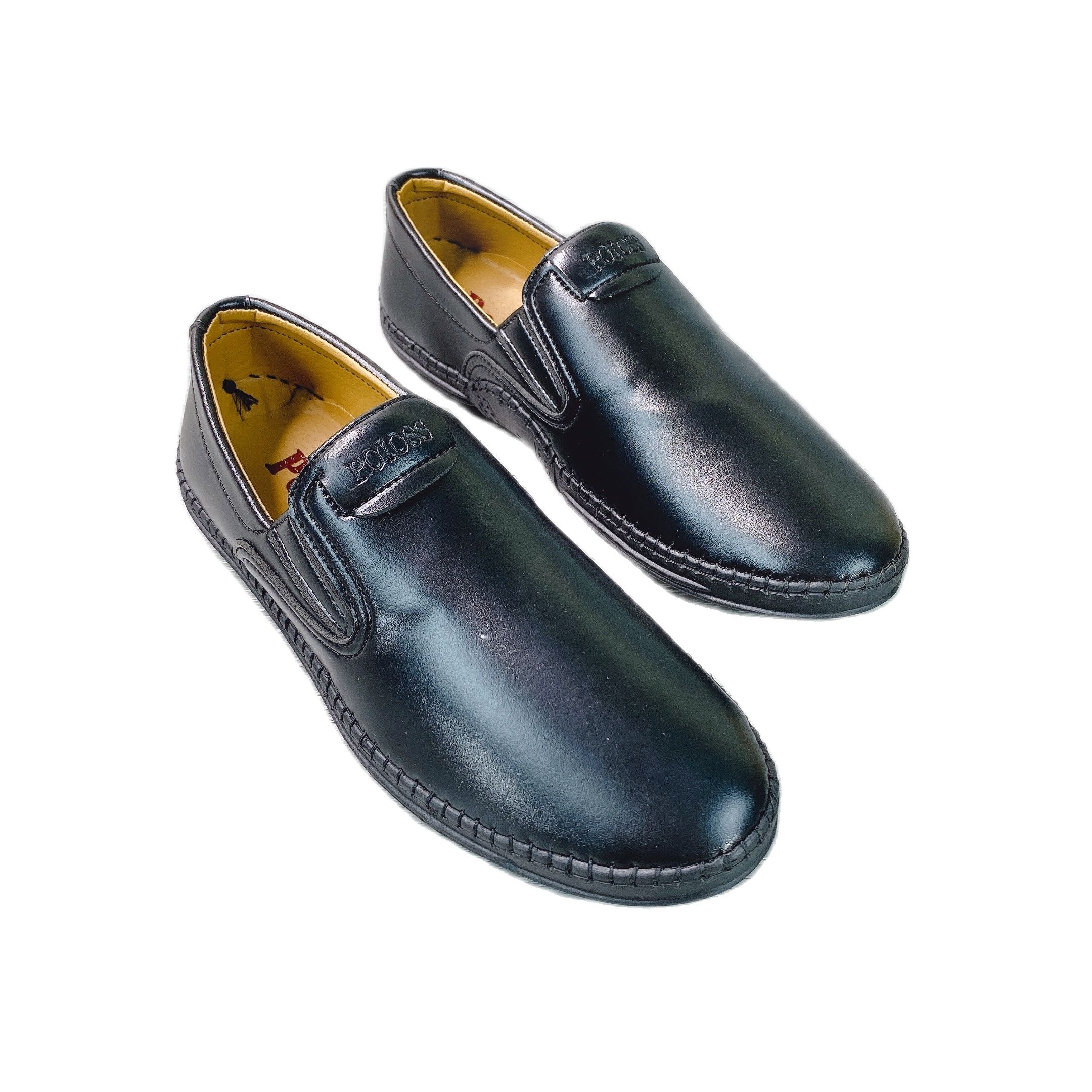Giầy mọi nam aroti đi êm chân form công sở lịch lãm ,màu đen-đủ size hợp mọi lứa tuổi m587- giày lười nam aroti