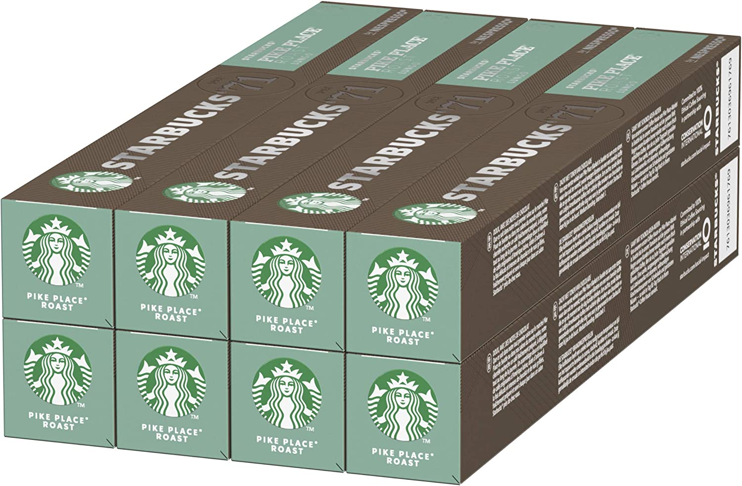 Starbucks® pike place by nespresso® - pack 40 capsules, date 01/2025