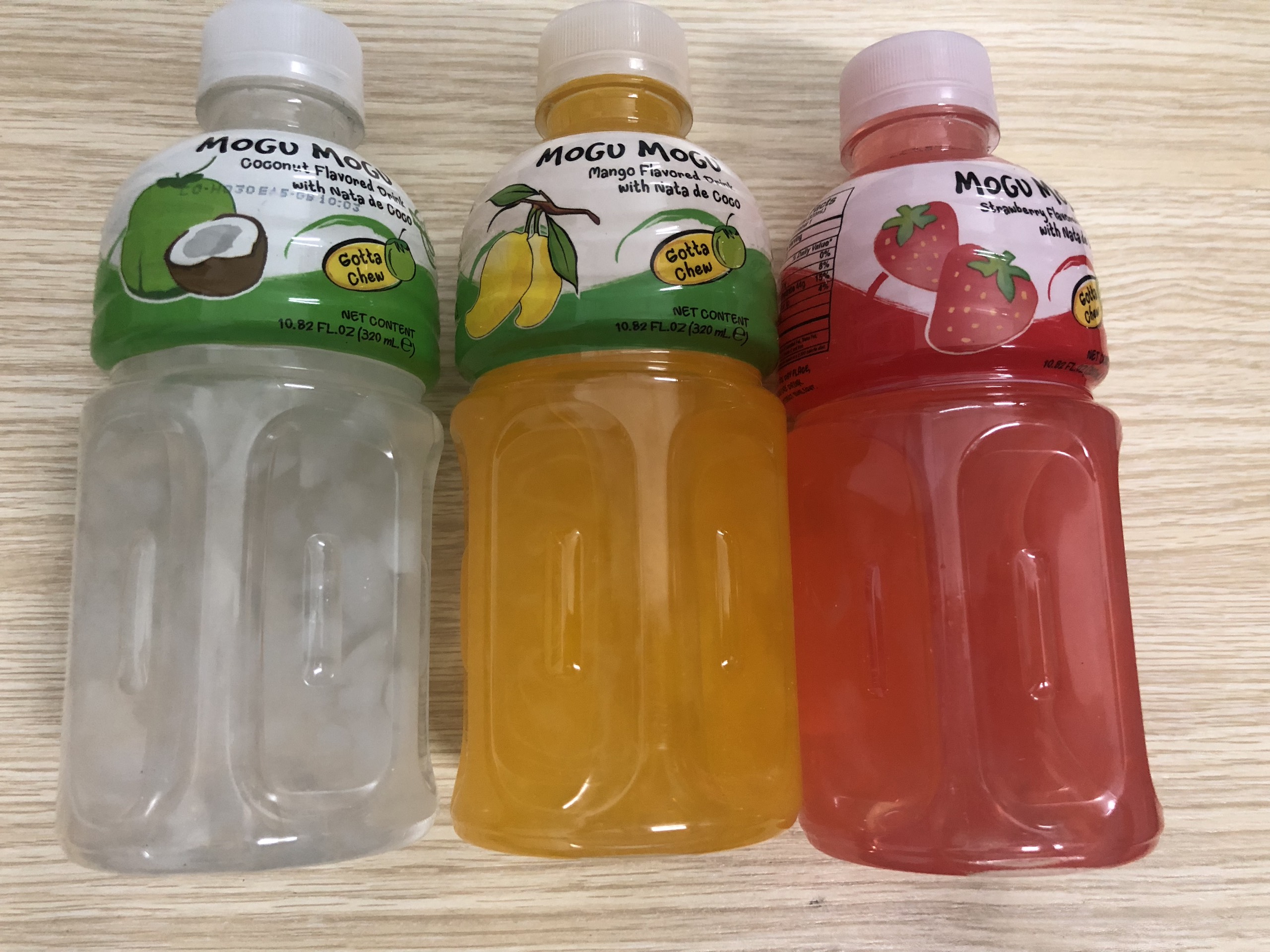 [HCM]Nước thạch dừa vị trái cây Mogu Mogu Thái Lan 320ml