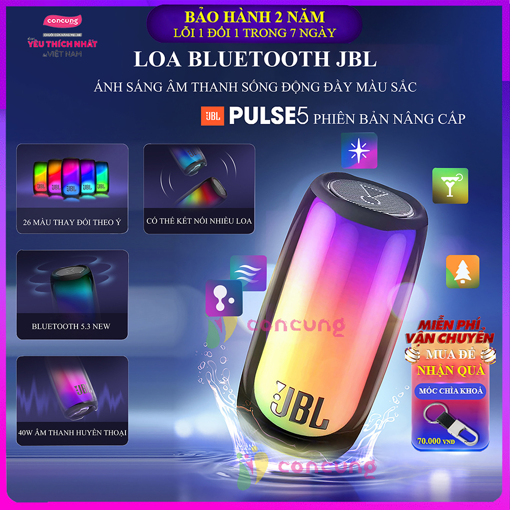 Loa Bluetooth Pulse 4+/5 Full Led HÀNG HOT, Led theo điệu nhạc, kết nối máy tính Bảo hành 24 tháng