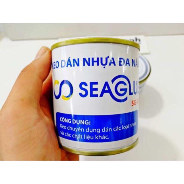 Keo dán vá nhựa, chống thấm đa năng siêu dính Seaglue SG-95 300ml