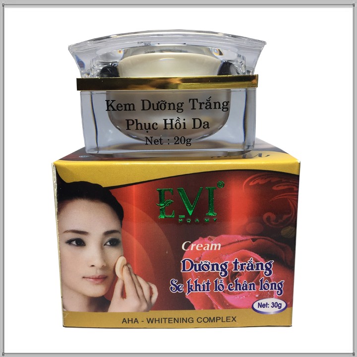 [FREESHIP + MGG] Kem EVI Dưỡng Trắng - Phục Hồi Da (30g)