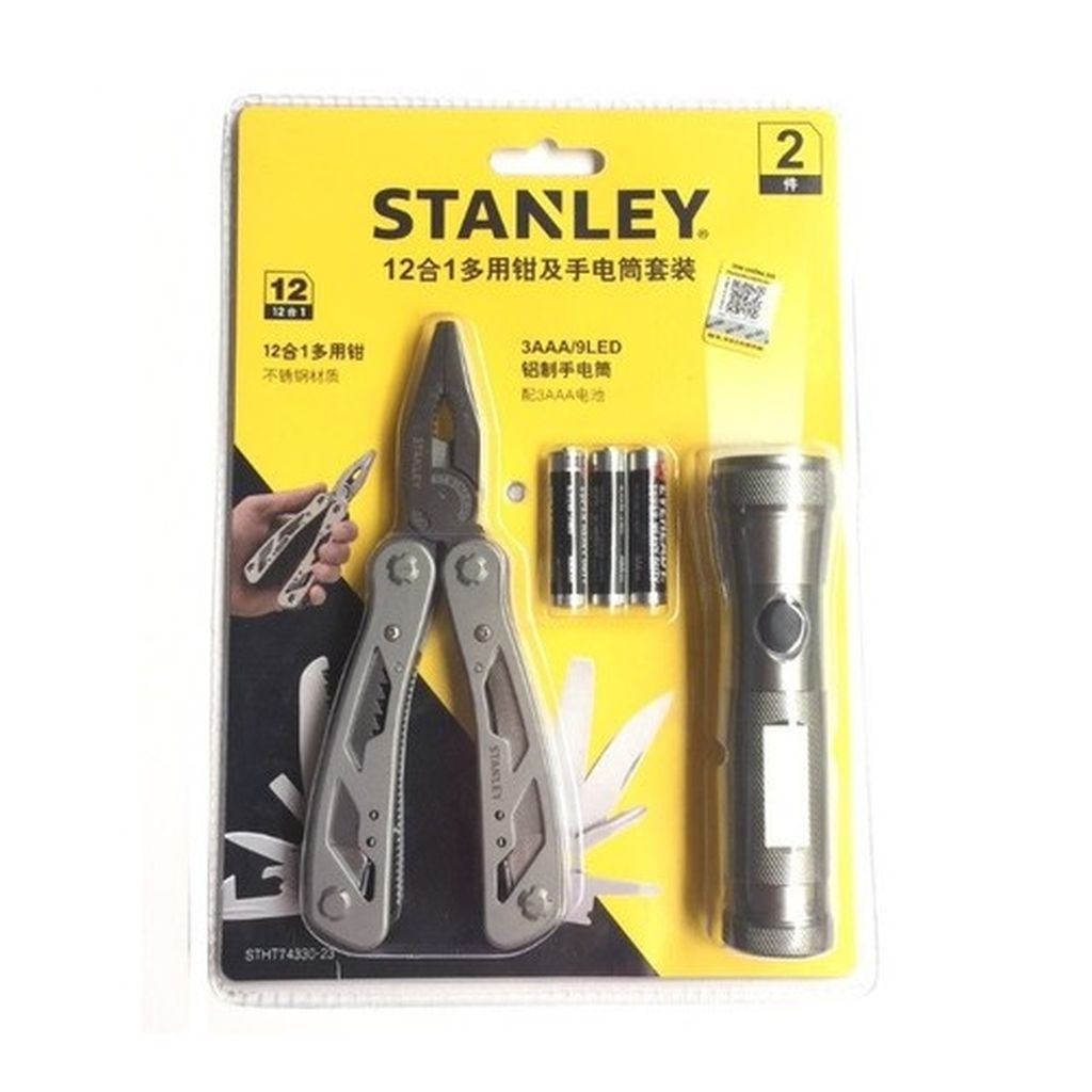 Kềm xếp đa năng 12 in 1 stanley stht74330-23