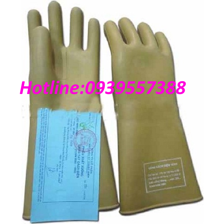 Găng tay cao su cách điện hạ áp , găng tay cao su chống điện giật
