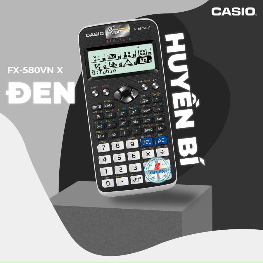 Máy tính cầm tay học sinh phiên bản cao cấp Casio Fx-580VN X