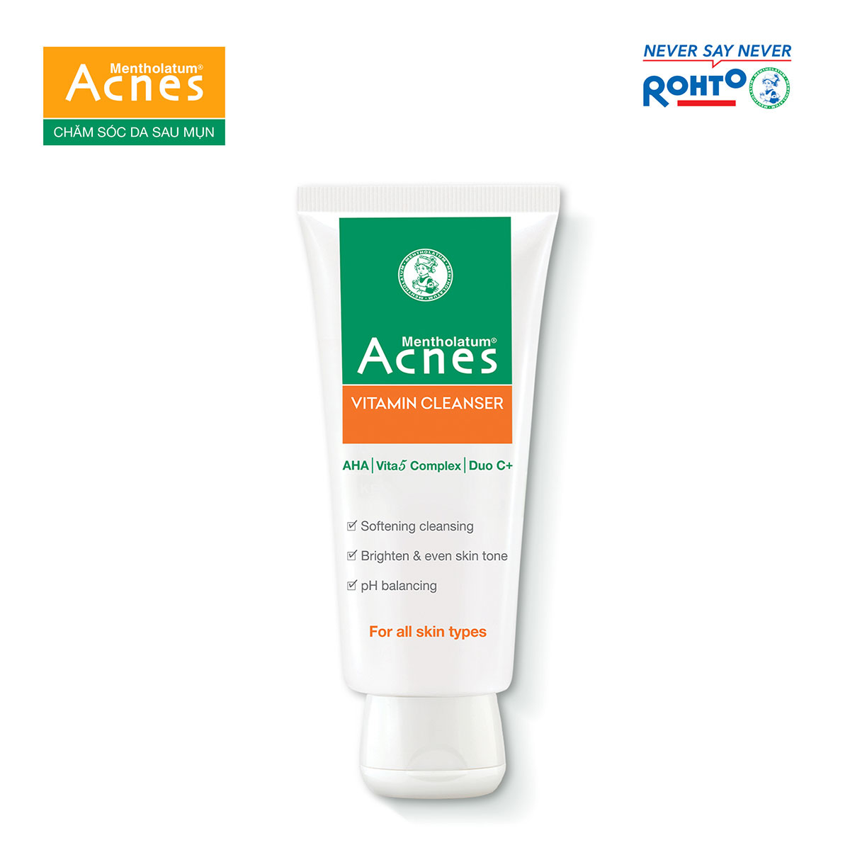 Kem rửa mặt VITAMIN ACNES VITAMIN Cleanser 100g