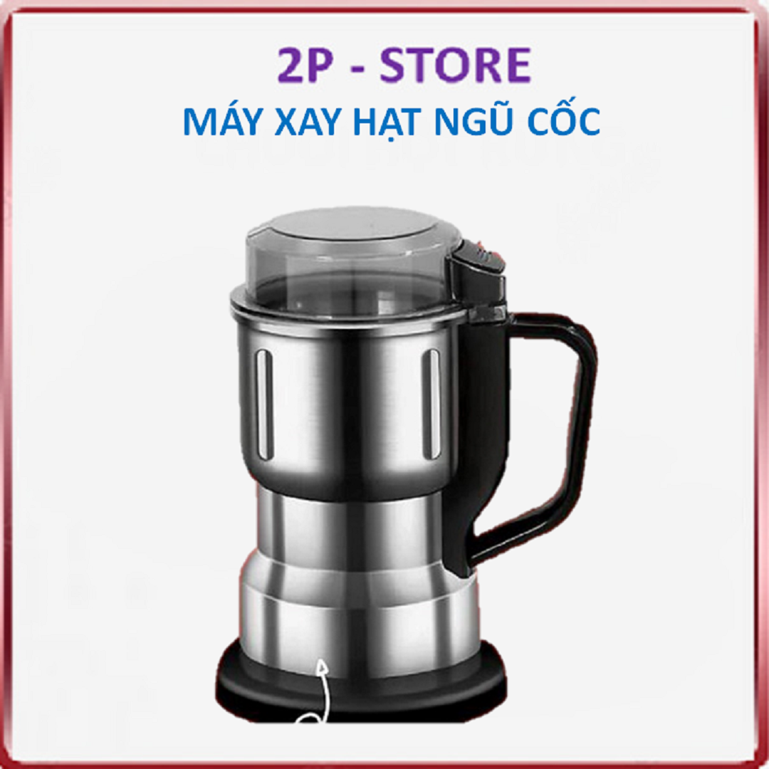 Máy xay hạt ngũ cốc khô siêu mịn, máy xay gia vị tiêu ớt - 2p - store