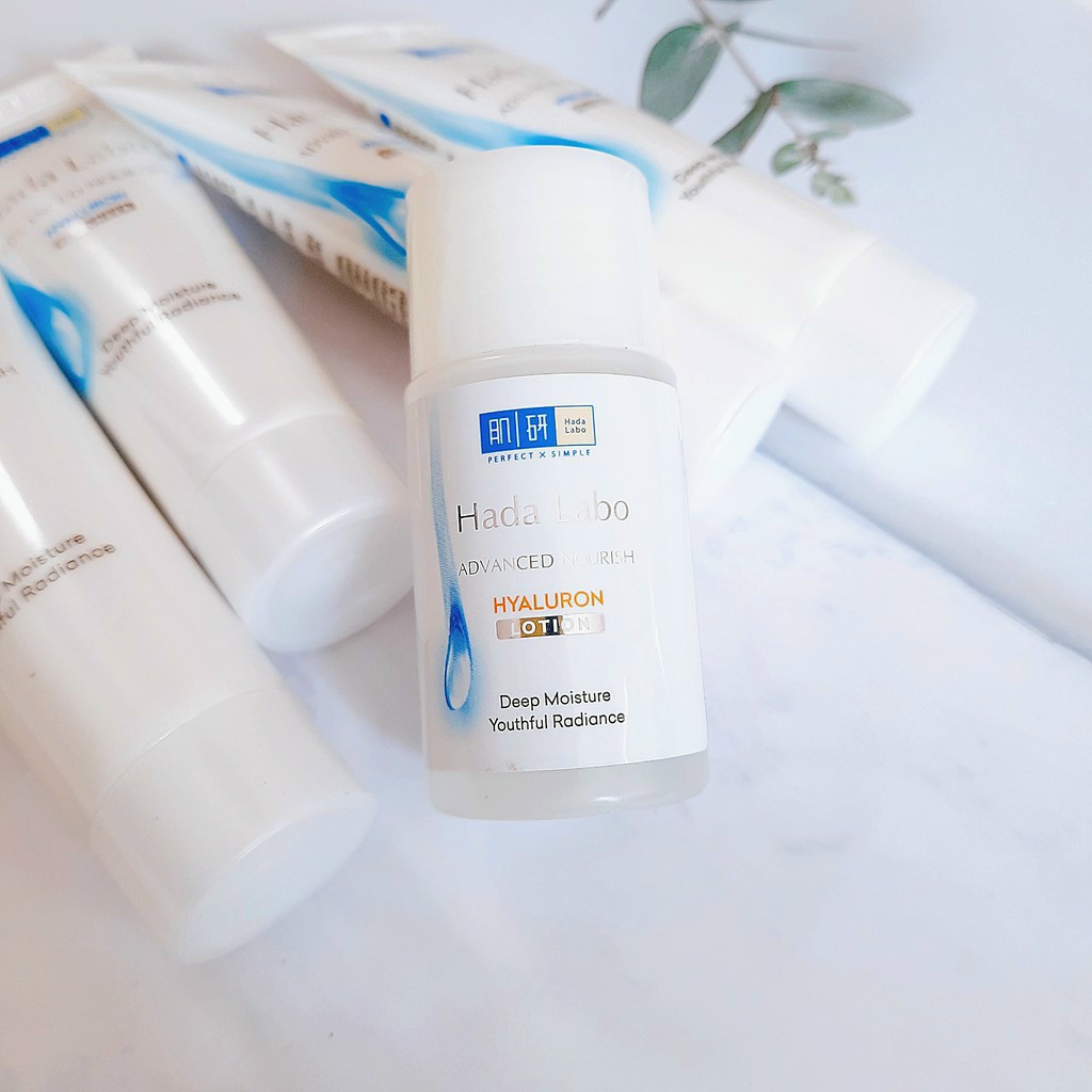 (Mẫu Thử) Bộ Đôi Dưỡng Da Mini Hada labo dưỡng ẩm (dd 20ml +srm 20g)