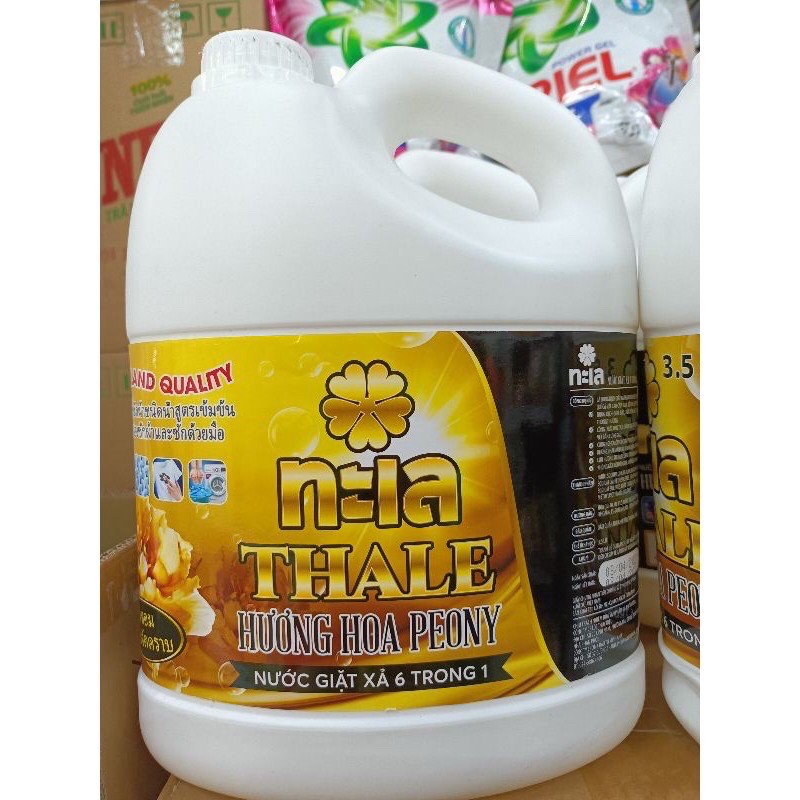 Nước giặt xả thale 6in1 hương hoa peony 3,5l