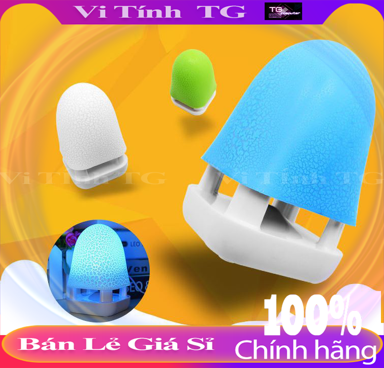 Loa nghe nhạc có đèn led đa màu - Có thể làm đèn ngủ
