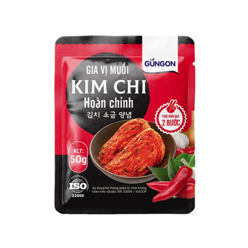 HOT SALE GIA VỊ MUỐI KIM CHI HOÀN CHỈNH - GUNGON