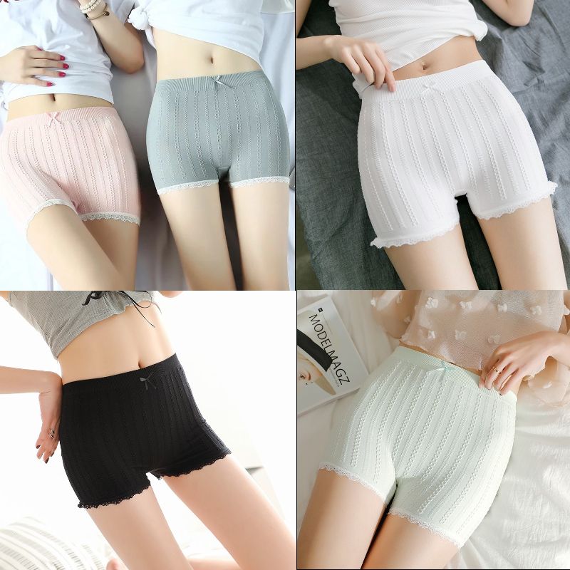 Quần mặc trong váy chất liệu cotton mềm mại thoáng mát siêu co giãn (túi zip loại 1)-King King