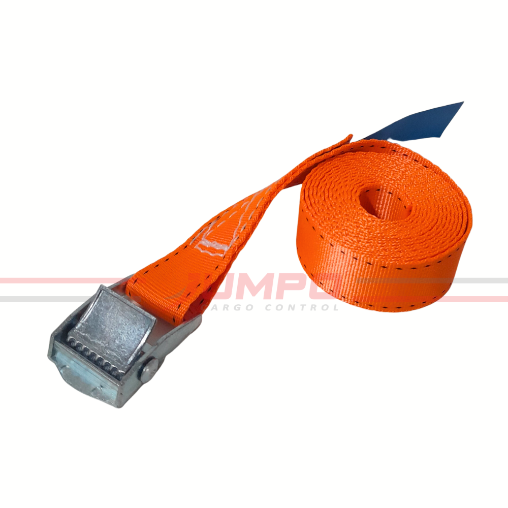 [HCM]Dây chằng hàng khóa cam 25mm 250kg không móc màu cam