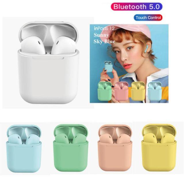 tai inposd 12 tai nghe bluetooth 5.0 kiểu dáng dáng yên