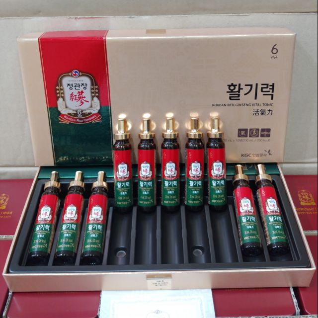 [HCM]Nước Hồng Sâm Korean Red Ginseng Vital Tonic