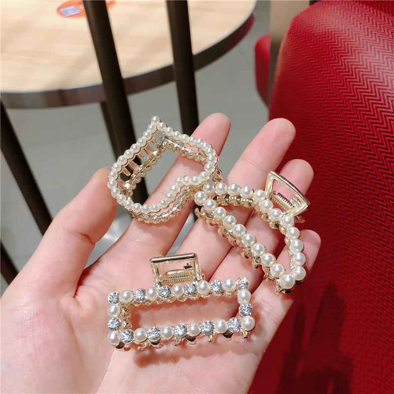 Set 3c kẹp tóc ngọc trai hàn quốc