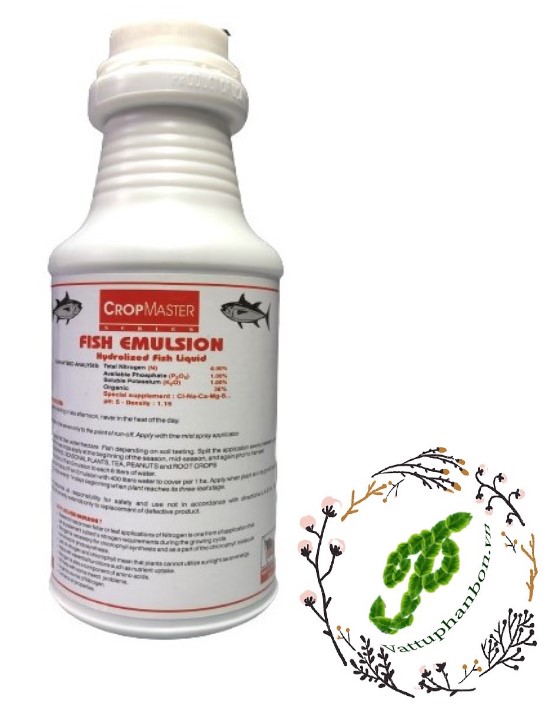 Phân cá phú hào - fish emulsion usa - #186a# 250ml