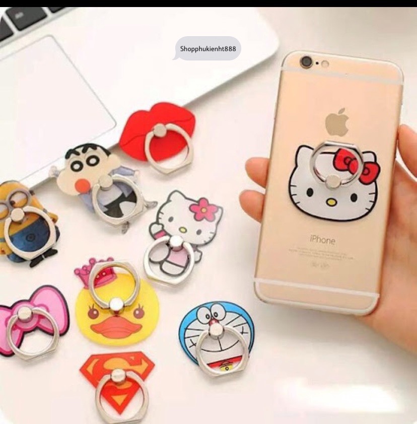 Gía đỡ điện thoại iring - ring nhẫn hình