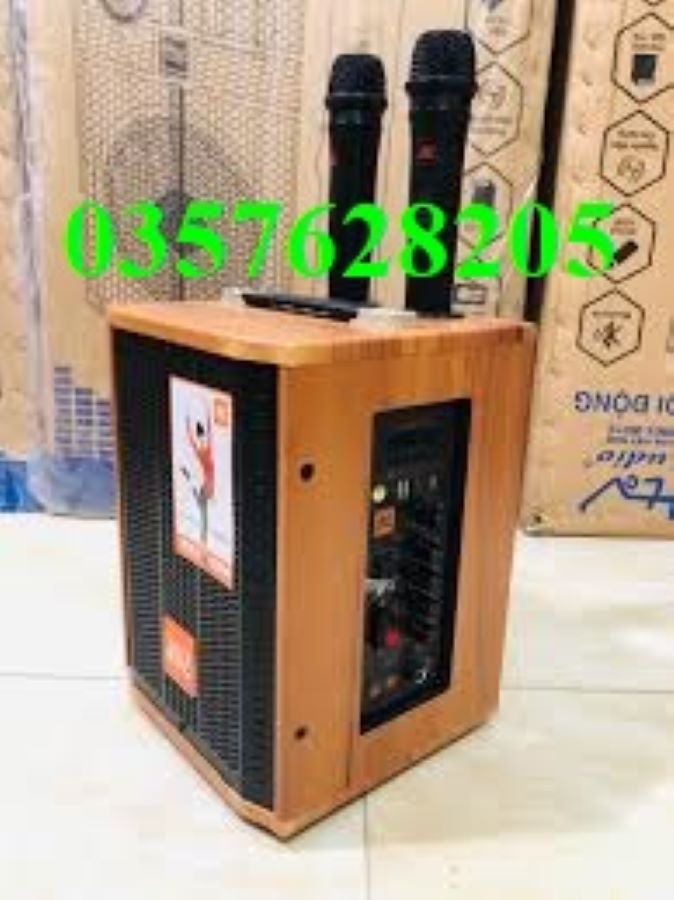 Loa kéo di động loa kéo jbz j6 loa karaoke mini âm thanh cực hay nhỏ gọn tặng kèm 2 micro công suất lớn.