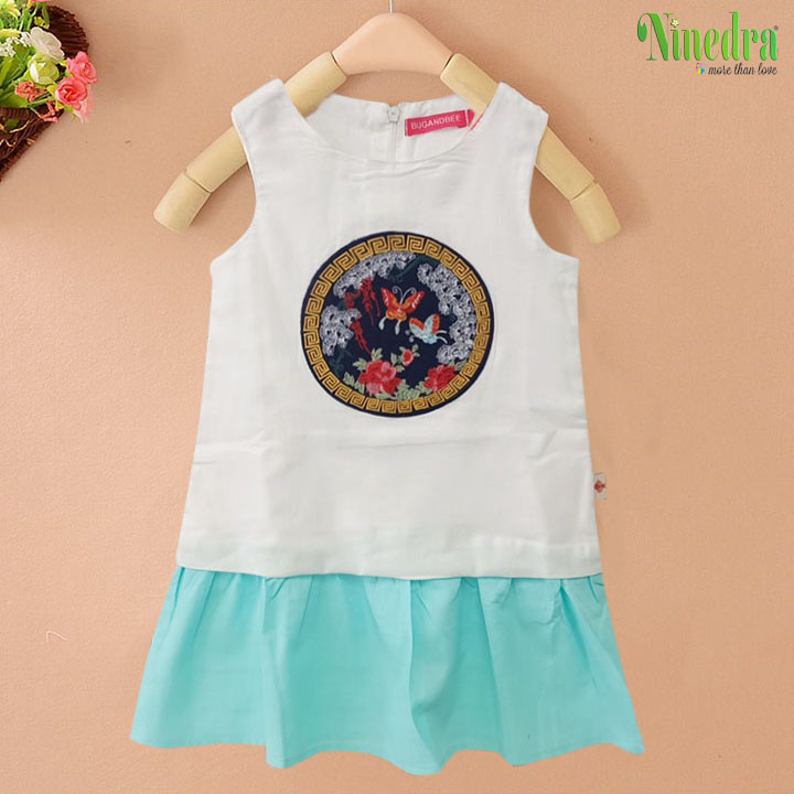 [HCM 💝 Freeship] Đầm đũi đuôi cá xinh xắn size cho bé từ 12-25kg - Ninedra