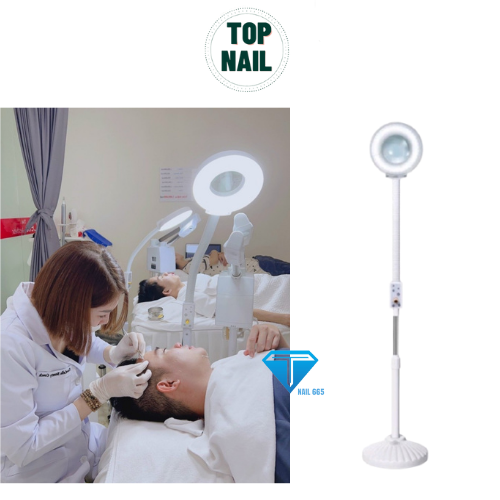 Đèn nối mi phun xăm thẩm mỹ , Đèn nha khoa spa nail lúp led spa soi da 120led