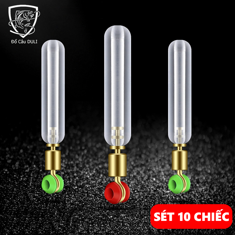 Chân cắm phao silicon xoay 360 độ chống xoắn, chống rối hiệu quả chuyên dùng câu đài câu đơn ( Sét 10 Chiếc ) PK-55